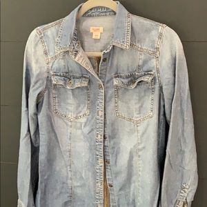 Denim Shirt Size Medium